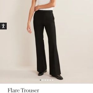Boden Flare Trouser | Black